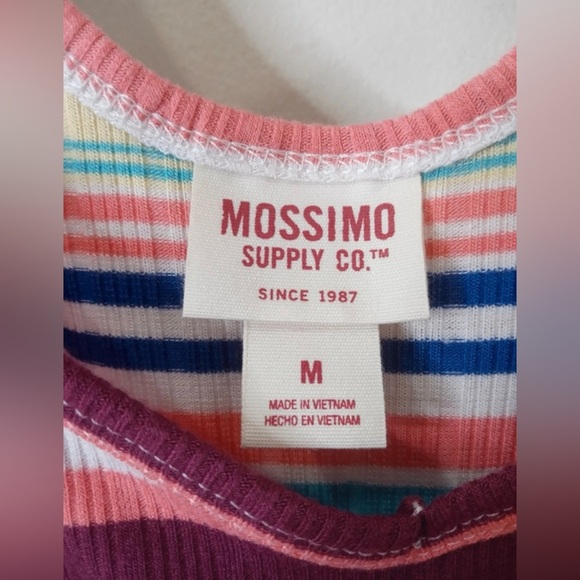 Mossimo Supply Co. Striped Tank Dress Size M - Picture 8 of 9